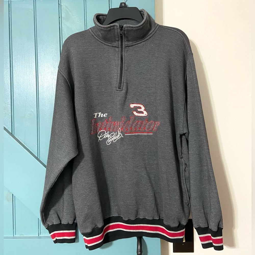 Chase Authentics Dale Earnhardt The Intimidator 1/4 Zip Pullover Men’s Medium